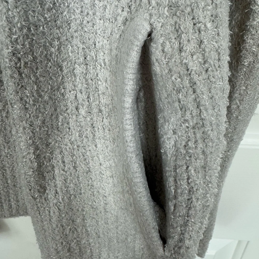 Barefoot Dreams Cozychic Lite Coastal Cardi Open Front Cardigan‎ Sweater size S